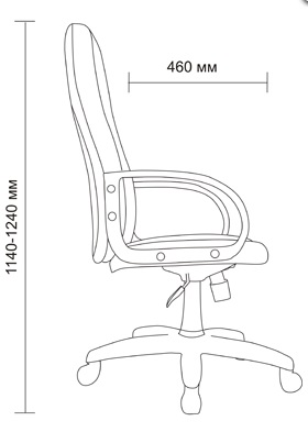 Кресло руководителя av 101 pl mk